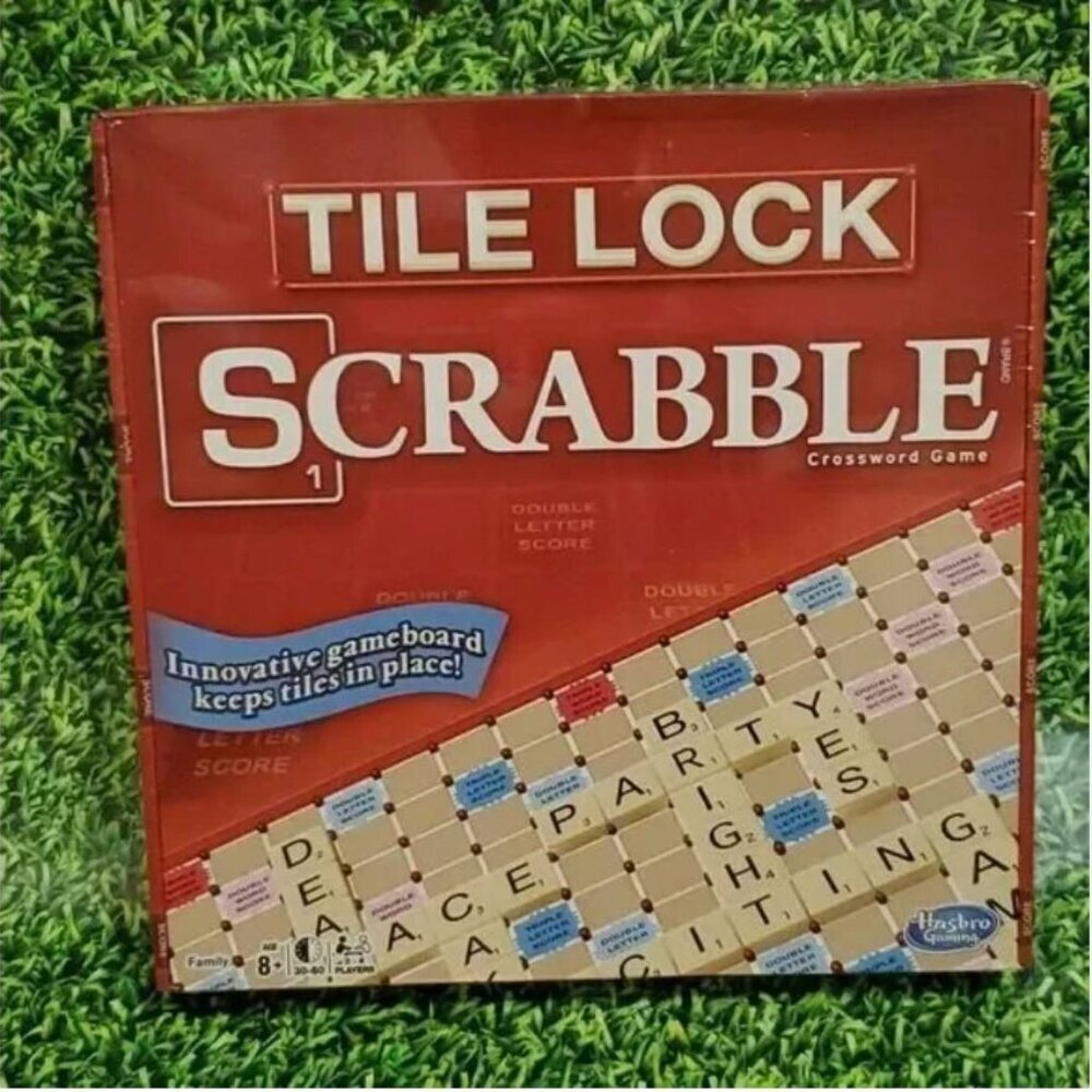 BRAND NEW Tile Lock Scrabble Crossword Game-Ages 8+  (in original packaging)